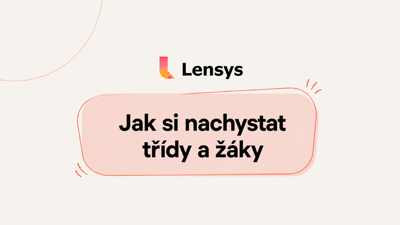 Jak si nachystat třídy a žáky